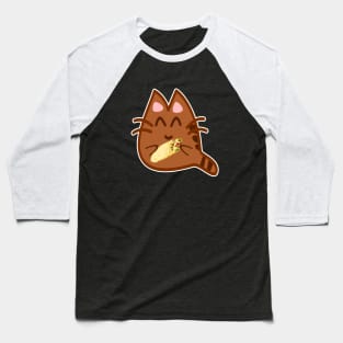 Cat burrito Baseball T-Shirt